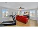 This living room is filled with lots of natural light and views of the community at 1961 E Stacey Rd, Gilbert, AZ 85298