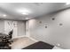 Spacious bedroom with a dark color scheme, paw print decals, and modern desk at 2644 E Sylvia St, Phoenix, AZ 85032