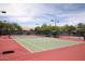 The community tennis courts offer a great space for exercise and friendly competition in a well-maintained outdoor setting at 4152 N Signal Cir, Mesa, AZ 85215