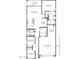 Detailed floor plan showcasing spacious layout with a covered patio, kitchen, and three bedrooms at 4927 S 106Th Ave, Tolleson, AZ 85353