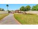 The backyard has a covered patio and mature landscaping at 5032 N 78Th St, Scottsdale, AZ 85250