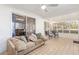 Enclosed sunroom with neutral tiling and comfortable couch seating at 540 Leisure World --, Mesa, AZ 85206