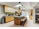 Modern kitchen with granite countertops, stainless steel appliances, and a breakfast bar at 7725 N Via De Fonda --, Scottsdale, AZ 85258