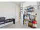Cozy office nook with shelving and a practical workspace, next to a tidy room at 786 W Palo Verde W Dr, Casa Grande, AZ 85122