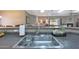 Close-up of the kitchen sink with modern faucet, integrated soap dispenser, and ample counter space at 14442 W Lexington Ave, Goodyear, AZ 85395