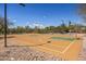 Well-maintained basketball court with ample space and natural surrounding at 16420 N Thompson Peak Pkwy # 2091, Scottsdale, AZ 85260