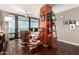 Living room with modern shelving unit and skyline views at 4808 N 24Th St # 1427, Phoenix, AZ 85016