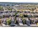 Charming neighborhood featuring an aerial view of many homes with desert landscaping at 5291 W Angela Dr, Glendale, AZ 85308