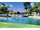 Scenic pond with fountain and manicured landscaping, offering a tranquil setting at 9734 W Kerry Ln, Peoria, AZ 85382