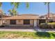 Charming single-story home featuring a well-maintained front yard and a welcoming entrance at 1118 N Granite Reef Rd, Scottsdale, AZ 85257