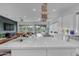 Bright kitchen with a large island and stainless steel range hood and appliances, perfect for cooking and entertaining at 187 E Santa Lucia Ln, Queen Creek, AZ 85140