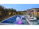 Stunning pool area with ample seating, perfect for relaxation and outdoor enjoyment at 18916 N 98Th St # 3709, Scottsdale, AZ 85255