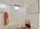 Clean bathroom with tub, shower, and contemporary fixtures at 3330 S Gilbert Rd # 2090, Chandler, AZ 85286
