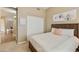 Comfortable bedroom featuring a plush bed and view to adjacent spaces at 3330 S Gilbert Rd # 2090, Chandler, AZ 85286