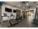 Community gym offers treadmills, stationary bikes, and weight machines with mounted televisions for convenience at 3330 S Gilbert Rd # 2090, Chandler, AZ 85286