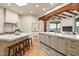 Beautiful kitchen with hardwood floors, dual islands, and stainless steel appliances at 39912 N 98Th Way, Scottsdale, AZ 85262