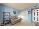 Comfortable room featuring a pull out sofa and custom spartans decor at 4014 W Anderson Dr, Glendale, AZ 85308