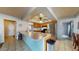 Open kitchen featuring a spacious countertop, stainless steel appliances, and views to dining and living area at 4014 W Anderson Dr, Glendale, AZ 85308
