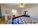 Spacious main bedroom complete with desk/vanity and ensuite bathroom at 4014 W Anderson Dr, Glendale, AZ 85308