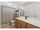 Well-lit bathroom with a vanity and sink, offering a clean and functional space for everyday use at 5309 W Angela Dr, Glendale, AZ 85308