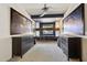 Bedroom featuring custom bunk beds, dark blue trim, and anime-themed artwork at 5309 W Angela Dr, Glendale, AZ 85308