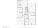 Detailed floor plan showcasing the layout of the property's first floor at 6659 W Oraibi Dr, Glendale, AZ 85308