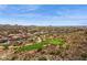 Scenic community view overlooking the neighborhood, surrounding desert, and golf course at 7201 E Sandia Cir, Mesa, AZ 85207