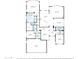 Detailed floor plan showcasing layout of the home, including bedrooms, bathrooms, kitchen, and living spaces at 7201 E Sandia Cir, Mesa, AZ 85207