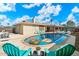 Backyard pool area featuring a refreshing pool, lounge chairs, and patio furniture for outdoor relaxation at 8209 E Heatherbrae Ave, Scottsdale, AZ 85251