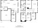 The floor plan details both floors of the house at 1021 W Vineyard Plains Dr, San Tan Valley, AZ 85143