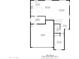 Detailed floor plan of the home's first floor at 1021 W Vineyard Plains Dr, San Tan Valley, AZ 85143