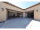 Spacious three-car garage with ample storage and well-lit interiors at 12439 W Yellow Bird Ln, Peoria, AZ 85383