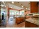 Open-concept kitchen with stainless steel appliances at 12439 W Yellow Bird Ln, Peoria, AZ 85383