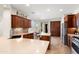Spacious kitchen with granite countertops, stainless steel appliances, and ample cabinet space at 13065 W Lucia Dr, Peoria, AZ 85383