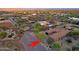 Desert estate boasts a home, guesthouse, RV parking, and horse facilities on a private lot at 13627 E Monument Dr, Scottsdale, AZ 85262