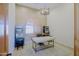 Unique office space with natural light, neutral wall tones, and interesting decor at 13627 E Monument Dr, Scottsdale, AZ 85262