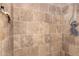 Tiled shower with modern fixture at 15050 N Thompson Peak Pkwy # 1035, Scottsdale, AZ 85260