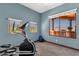 Bright exercise room with exercise machine and large window with nice views at 15106 E Miravista --, Fountain Hills, AZ 85268