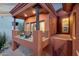 Exterior balcony with wrought iron railing, open view, and warm exterior color at 15106 E Miravista --, Fountain Hills, AZ 85268