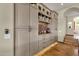 Kitchen features custom cabinetry, ample storage space, stylish hardware, and stone countertops and backsplash at 15106 E Miravista --, Fountain Hills, AZ 85268