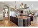 Spacious gourmet kitchen featuring a large island, stainless steel appliances, and an open layout at 15106 E Miravista --, Fountain Hills, AZ 85268