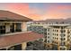 Scenic aerial view featuring neighboring buildings and majestic mountain backdrop at 15802 N 71St St # 754, Scottsdale, AZ 85254
