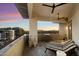 Outdoor balcony offering lounge seating and panoramic city and mountain views at 15802 N 71St St # 754, Scottsdale, AZ 85254