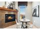 Charming breakfast nook with fireplace and incredible views at 15802 N 71St St # 754, Scottsdale, AZ 85254