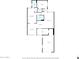Layout of the home featuring a kitchen, living room, main bedroom, and other rooms at 17022 N Pinion Ln, Sun City, AZ 85373