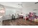 Bedroom with bunk bed, desk area, and plenty of room for activities at 2046 E Avenida Del Sol --, Phoenix, AZ 85024