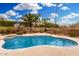 This backyard boasts a luxurious pool with ample patio space, perfect for entertaining and enjoying sunny days at 2046 E Avenida Del Sol --, Phoenix, AZ 85024