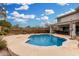 Enjoy outdoor living with a beautiful pool and covered patio, perfect for relaxing and entertaining in style at 2046 E Avenida Del Sol --, Phoenix, AZ 85024