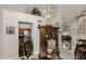 Spacious dining room with glass table and chairs, open to kitchen and living areas; excellent for entertaining at 2218 E Mallard Ct, Gilbert, AZ 85234