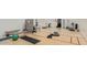 Community gym featuring various yoga equipment at 2218 E Mallard Ct, Gilbert, AZ 85234
